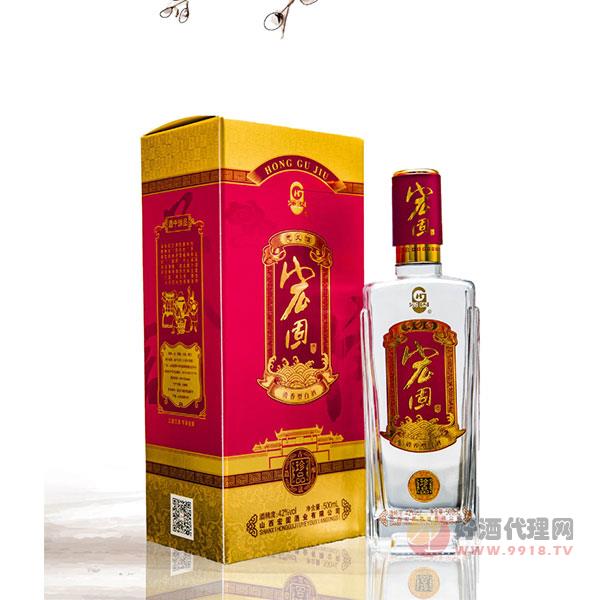 宏固珍品白酒500ml