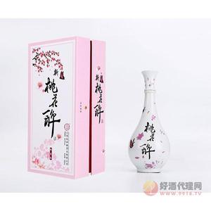 珍珠缘新桃花醉白酒500ml