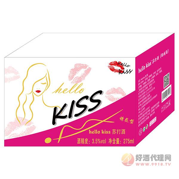 hello kiss苏打酒诱惑型275mlx24瓶