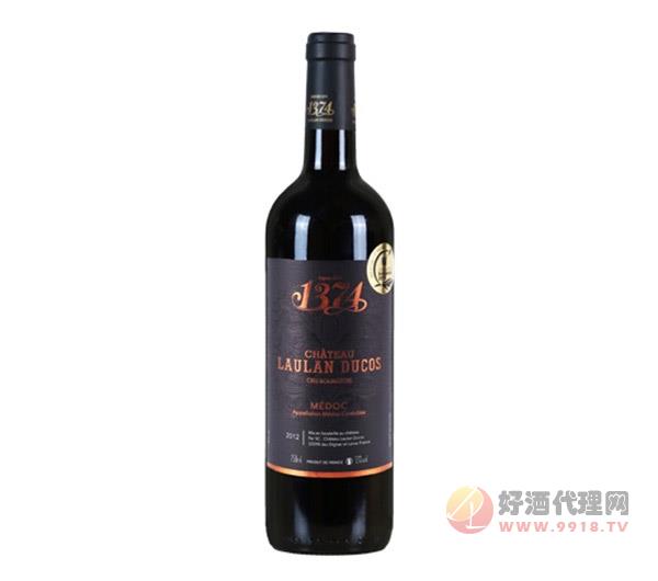 1374古堡(黑标）干红葡萄酒750ml