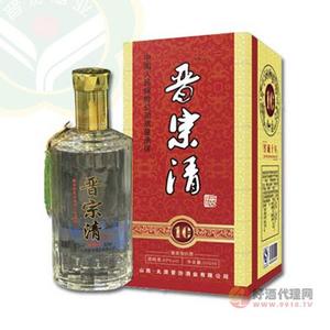 晋宗清品味陈酿10年酒500ml
