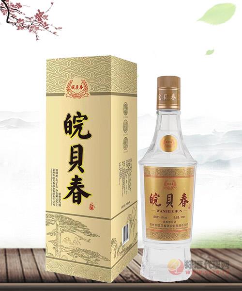 皖贝春黄盒42度500ml白酒