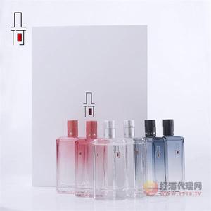 几何白酒 纯粮酿造 浓香型白酒100ml六瓶装