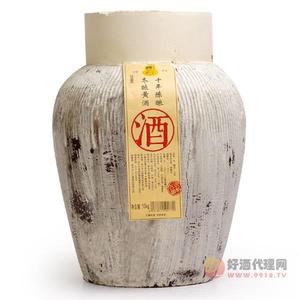 七斤嫂 绍兴黄酒 十年陈半甜型10KG