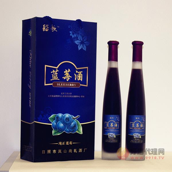 蓝莓酒13°甜型500ml