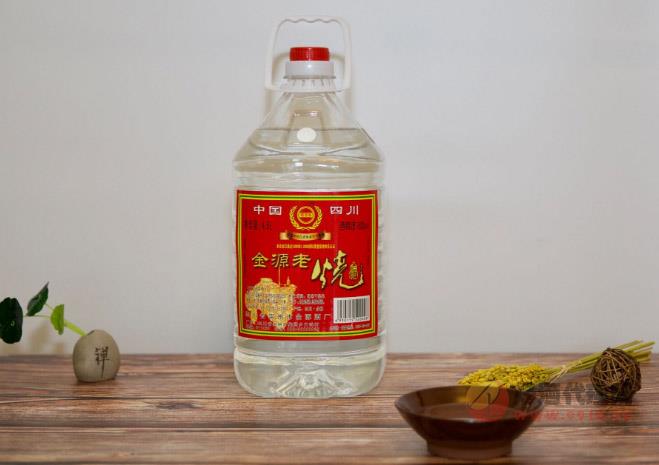 金源老烧酒-60度浓香型桶装白酒4.5L