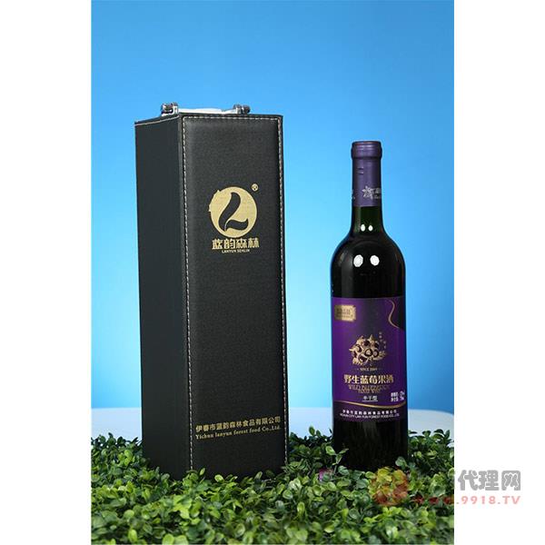 紫精灵蓝莓果酒750ml