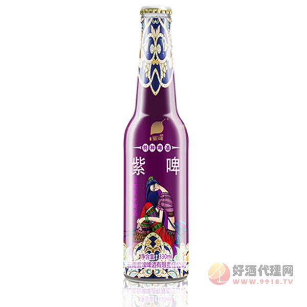 448ml瓶装玛咖紫米啤酒