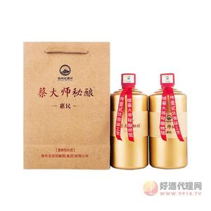 美酒河系列蔡大师惠民-53度500ml酱香型白酒