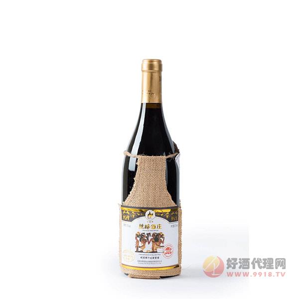 丝路酒庄1998蛇龙珠干红葡萄酒