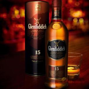 格兰菲迪15年单一纯麦苏格兰威士忌
