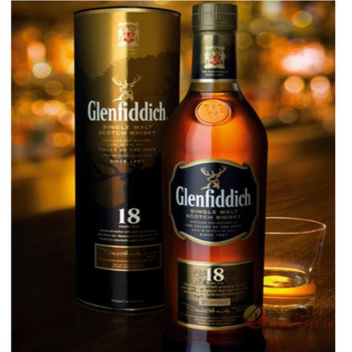 格兰菲迪18年威士忌