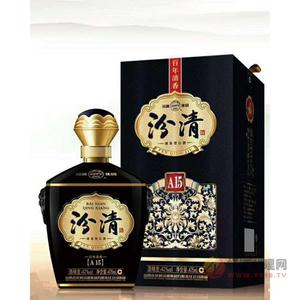 42度百年清香A15黑白酒500ml