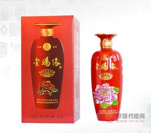 金赐缘花开富贵白酒500ml