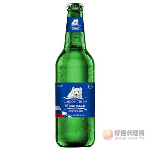 熊科原浆啤酒500ml