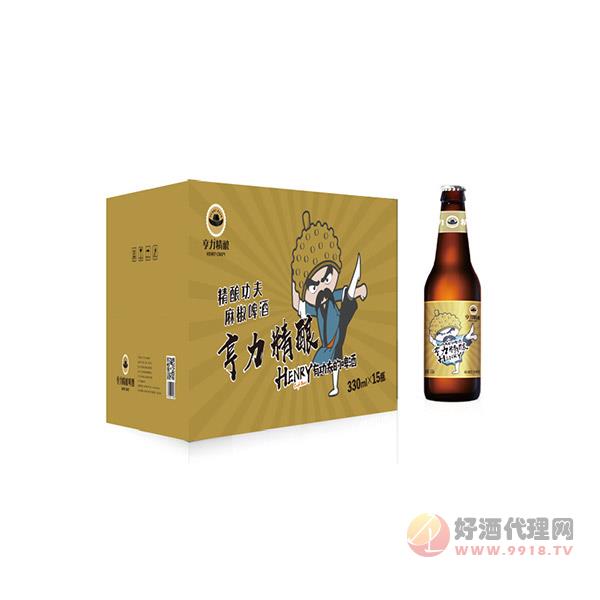 亨力精酿麻椒艾尔—（瓶装）啤酒330ml