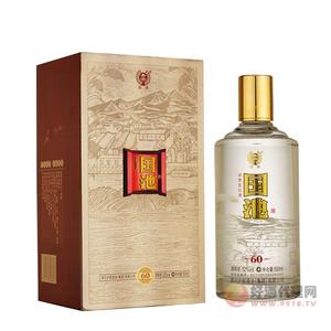 一桶天下国池60年52度500ml白酒