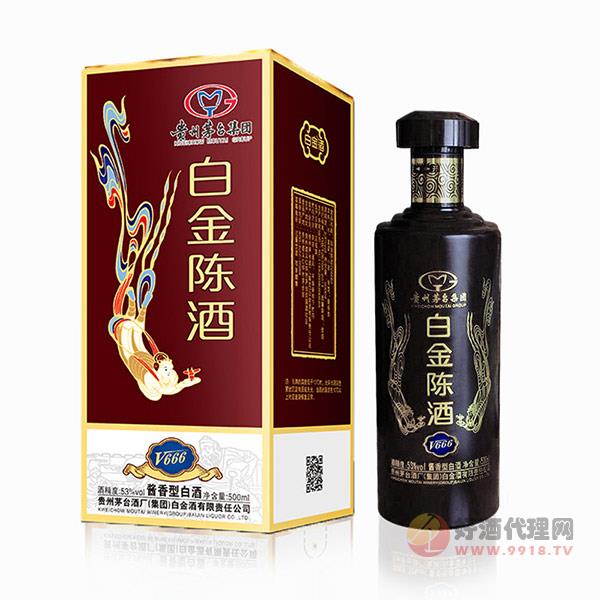 53°酱香型白金陈酒V666