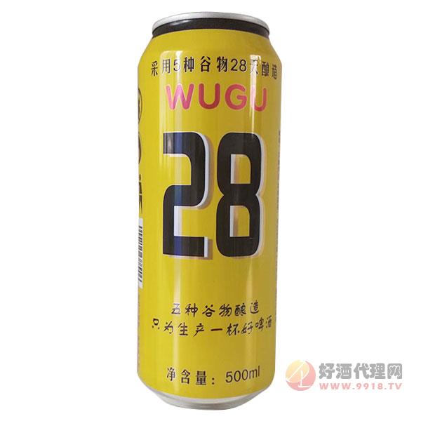 五谷啤酒500ml