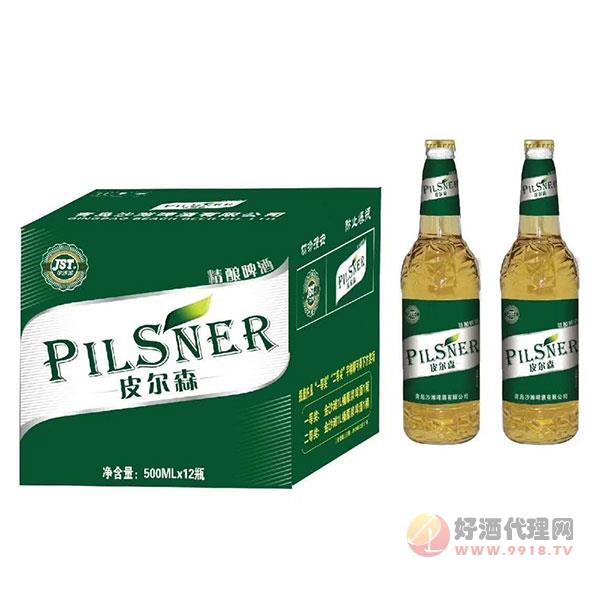 皮尔森精酿啤酒500mlx12瓶