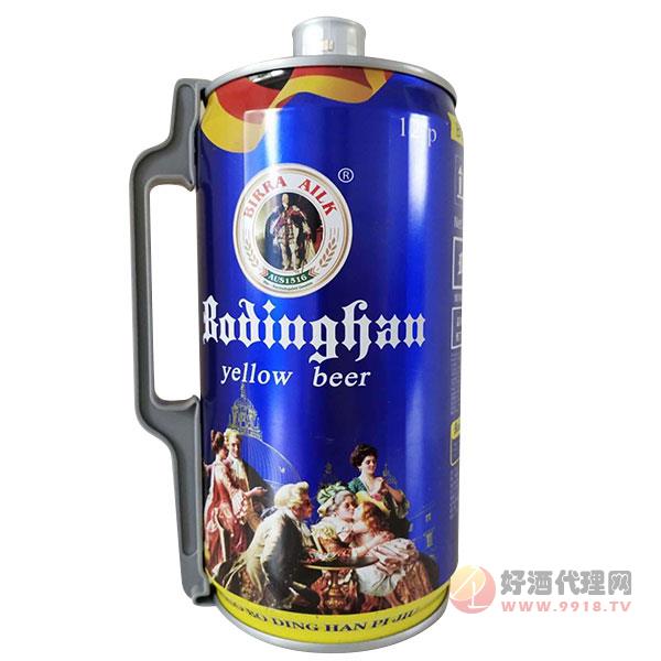 博丁罕黄啤酒2L