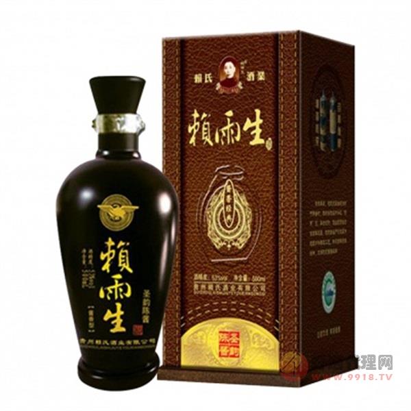 赖雨生·圣韵陈酱酱香型白酒500ml