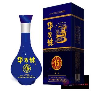 46°兼香湿地原浆15年蓝妹白酒500ml