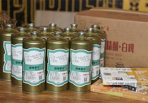 青岛顽啤 1L 12桶箱装手工白啤