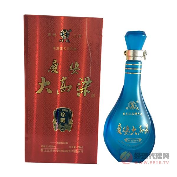 蓝色经典庆安大高粱酒40度500ml