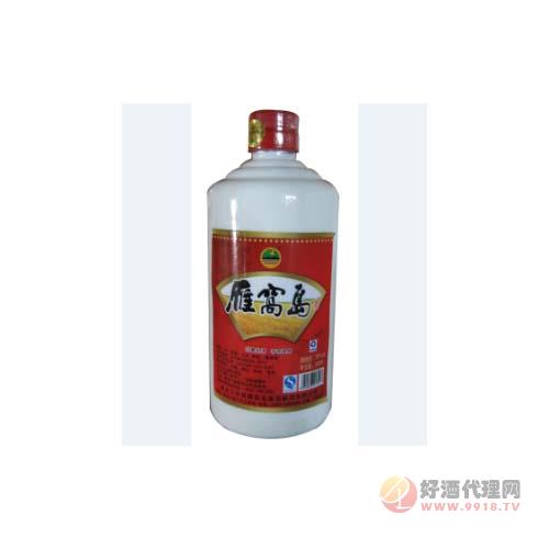 雁窝岛白瓷瓶(1箱×12瓶)500ml白酒