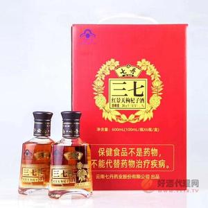 云南七丹三七酒100ml×6瓶礼盒装