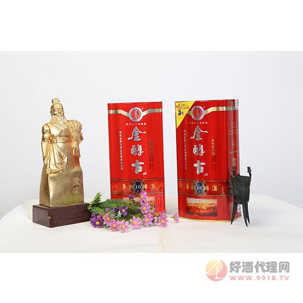 金醇古十年秦酒500ml