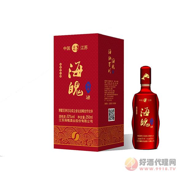 海魄纳福（红）52%vol白酒500ml