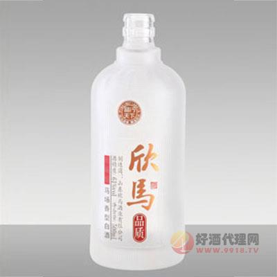 晶白玻璃瓶002-500ml