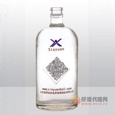 烤花玻璃瓶HXK005-500ml