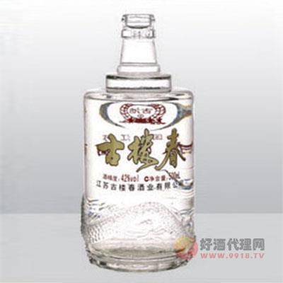 烤花玻璃瓶HXK007-500ml