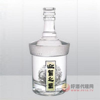 烤花玻璃瓶HXK010-500ml