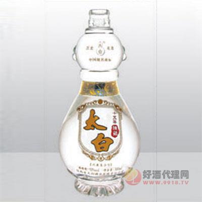 烤花玻璃瓶HXK021-500ml