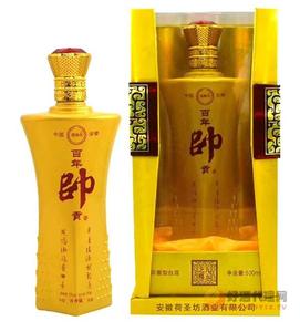 百年帅贡__九五之尊500ml白酒