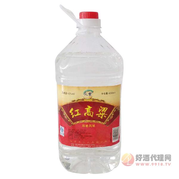 火丰红高粱酒42度4L