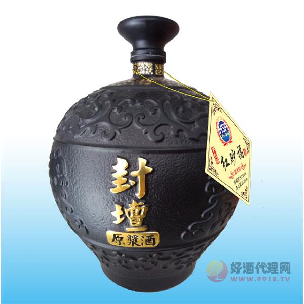 红砂福封坛收藏坛装白酒