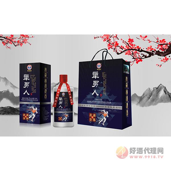 犟男人彩盒白酒500ml