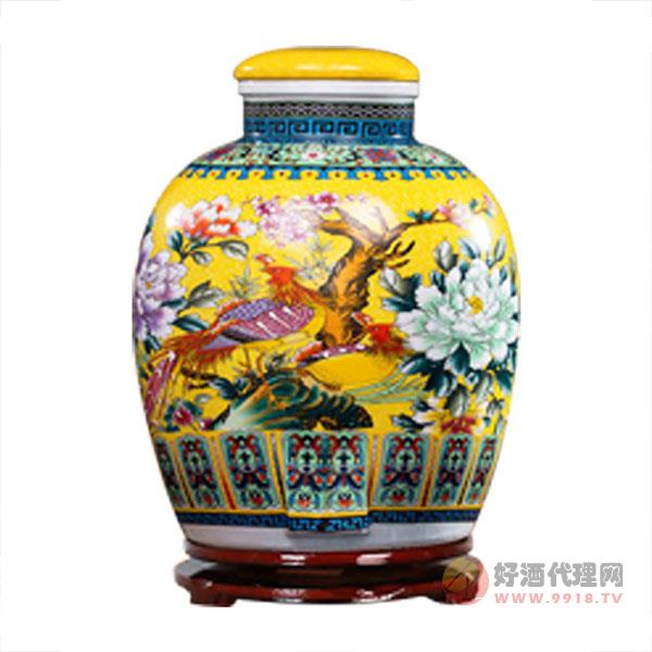 百鸟朝凤酱香型纯粮食白酒53度10斤