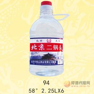 京畅北京二锅头酒58度2.25L
