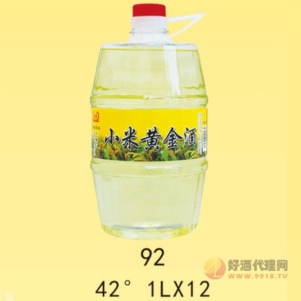 京畅小米黄金酒42度1L