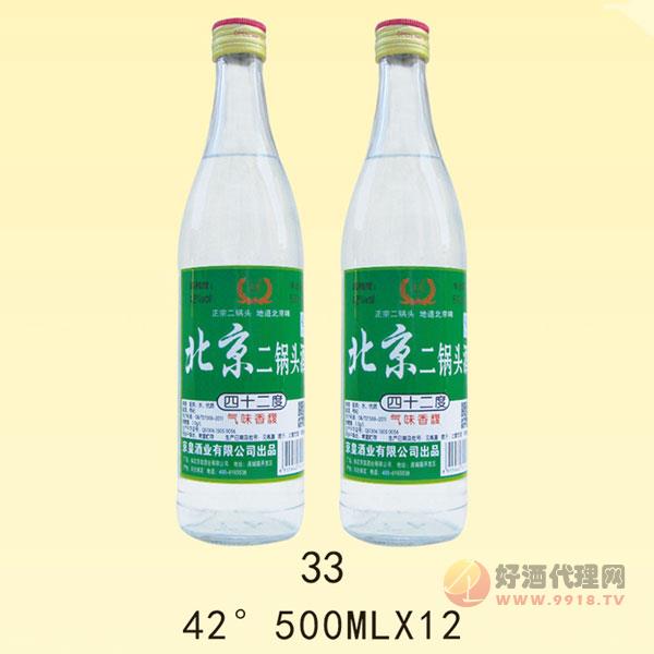 京皇北京二锅头酒42度500ml