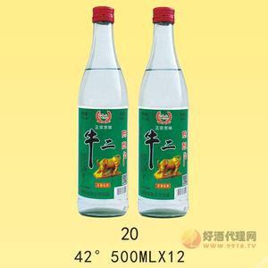 牛二陈酿酒42度500ml