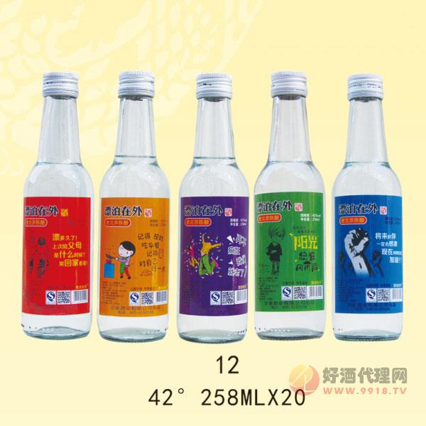 漂泊在外酒42度258ml