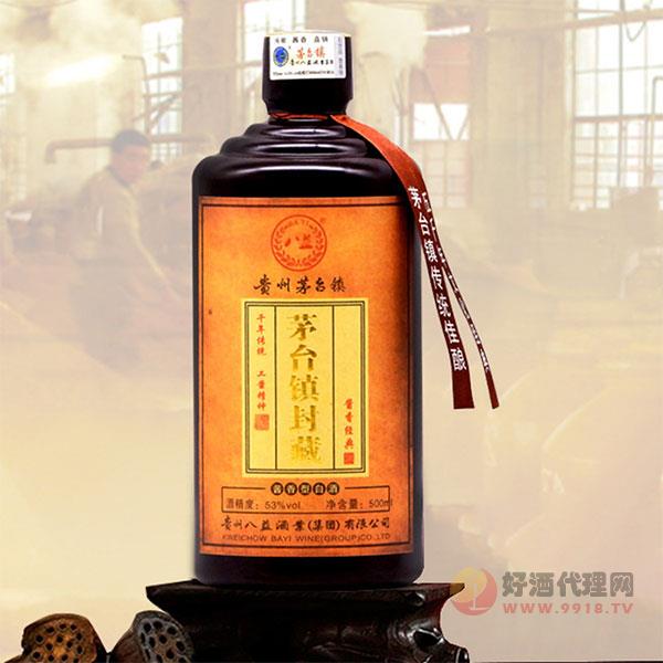 茅台镇封藏酒酱香型白酒53度500ml