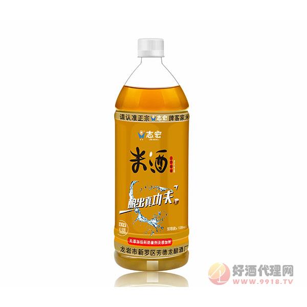 志宏米酒露酒12度1.25L